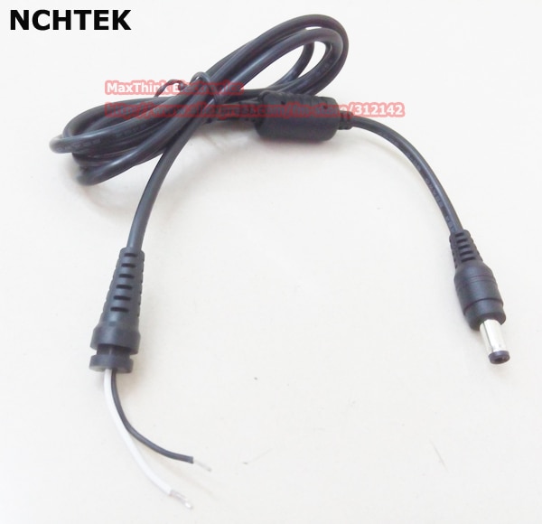 Nchtek ac dc 5.5x2.5mm 전원 어댑터 팁 플러그 커넥터 케이블, 페라이트 코어, 25qty, 무료 배송